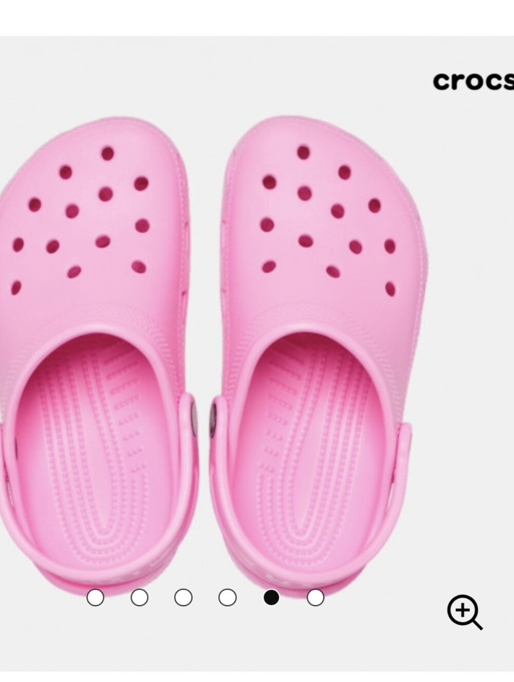 Crocs Classic Clog Kids' Sandals Pink Toddler Size C7 Like New - Picture 2 of 15